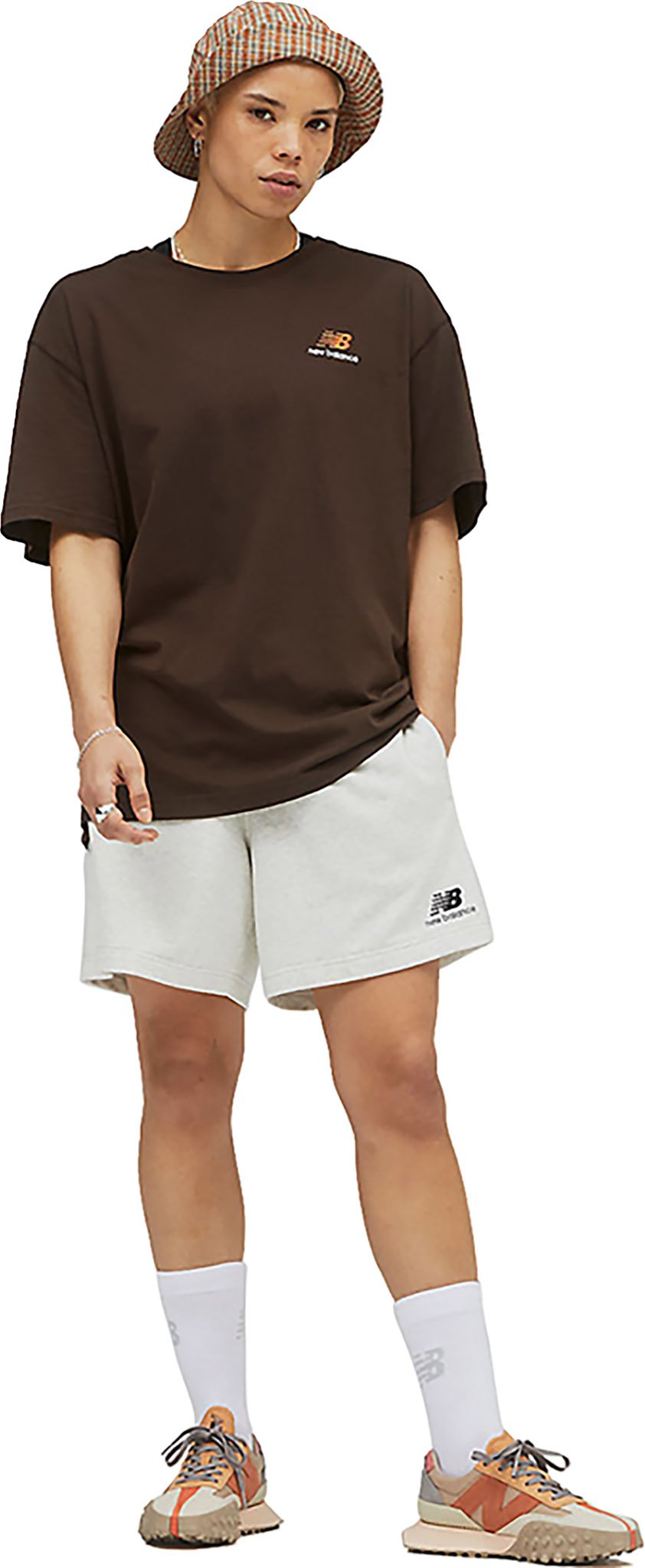 ★★New Balance★★ NBNEF35503 UNI FROZEN TRICOT SHORT SLEEV New Balance Uni-ssentials French Terry Short - Unisex | The