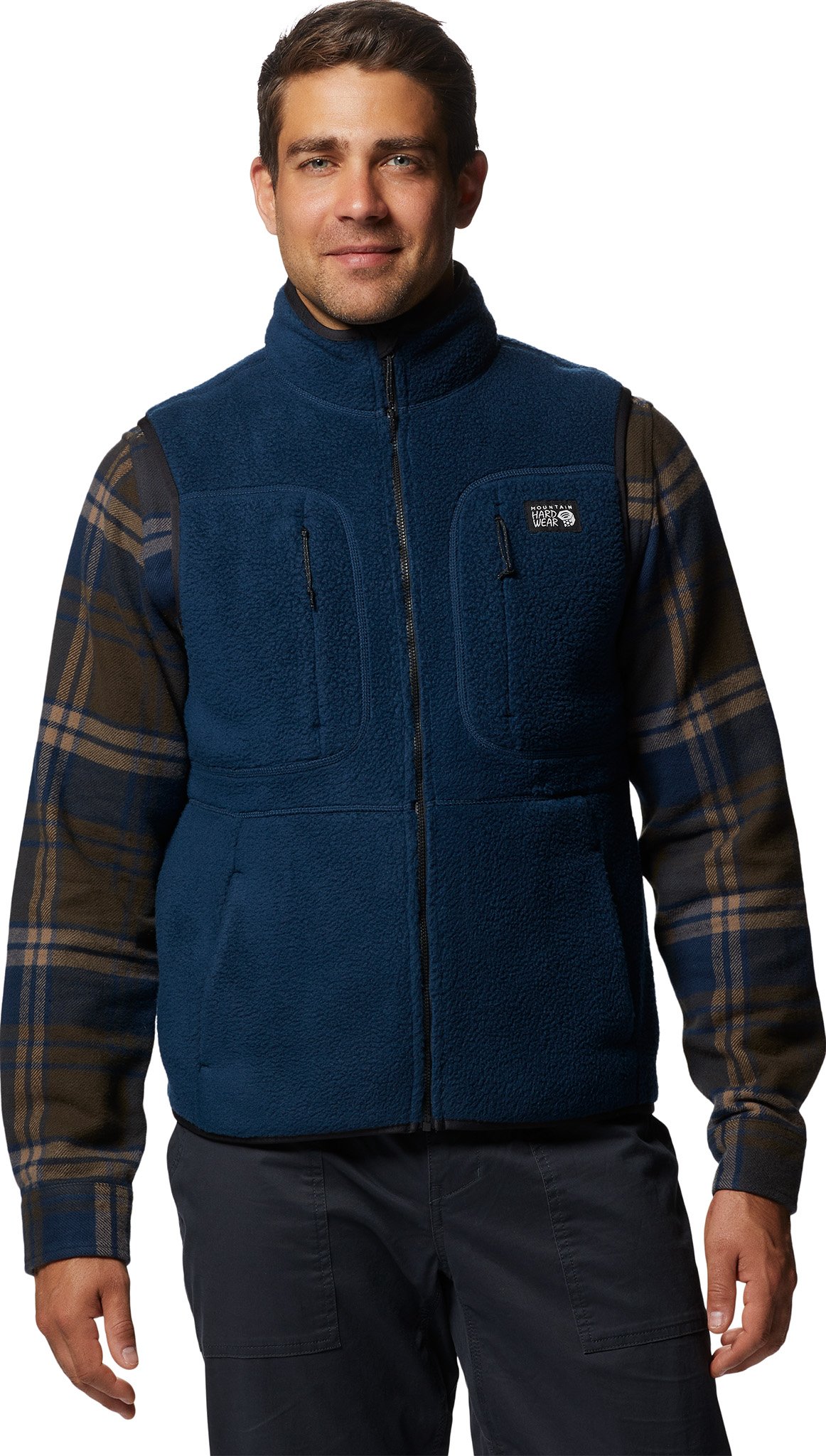 Mountain hardwear fleece vest hotsell