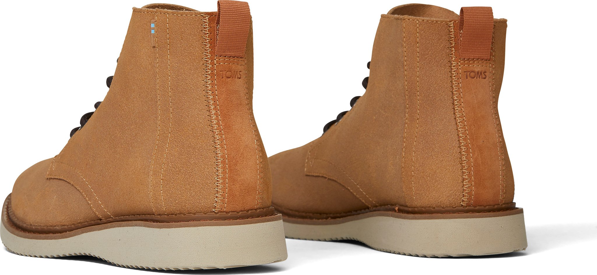 TOMS Desert Tan Waxy Suede Porter Boots Men s The Last Hunt