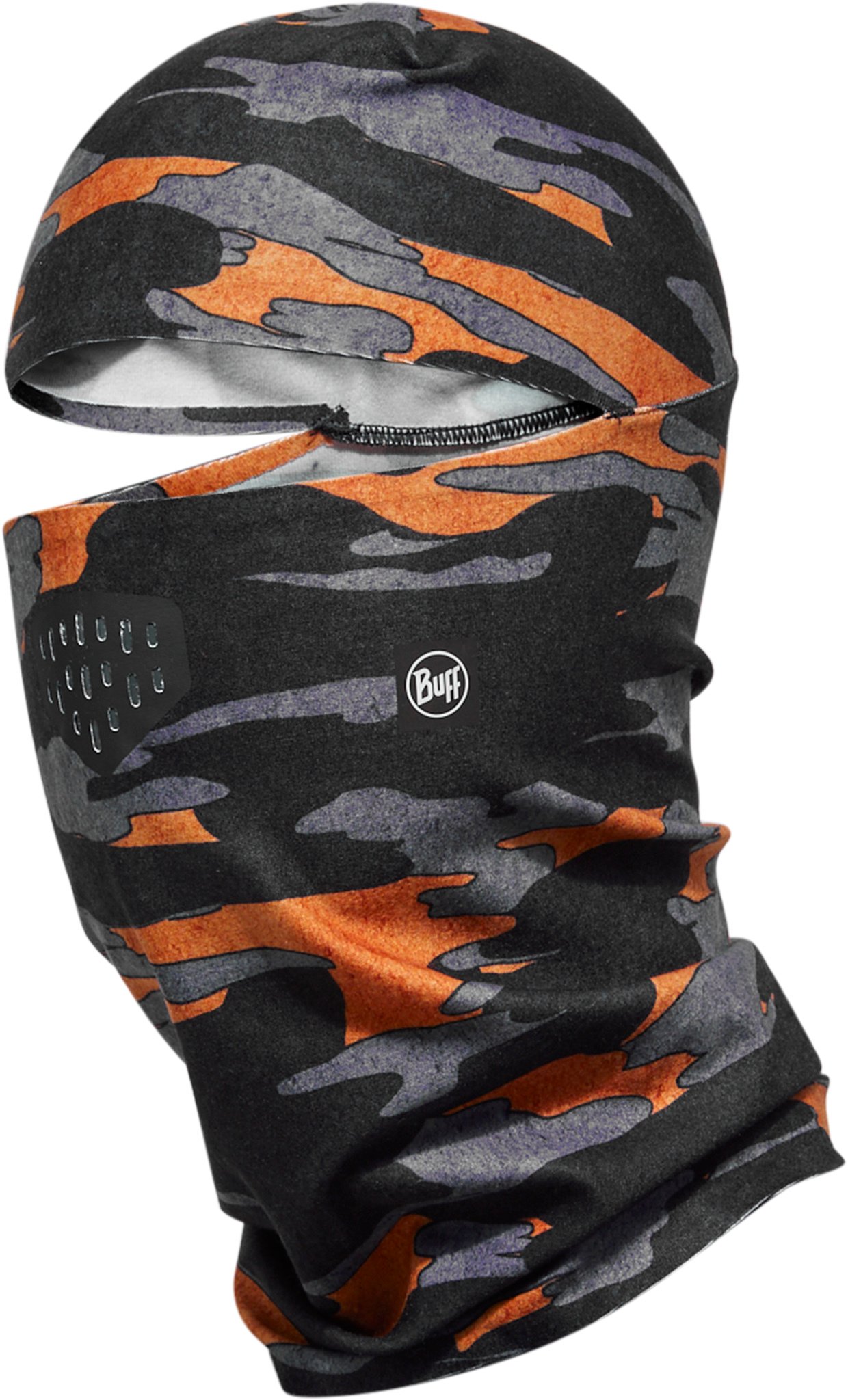 Buff THERMONET Balaclava - Passamontagna Termico In Poliestere Riciclato, Nero, Per Sport Invernali