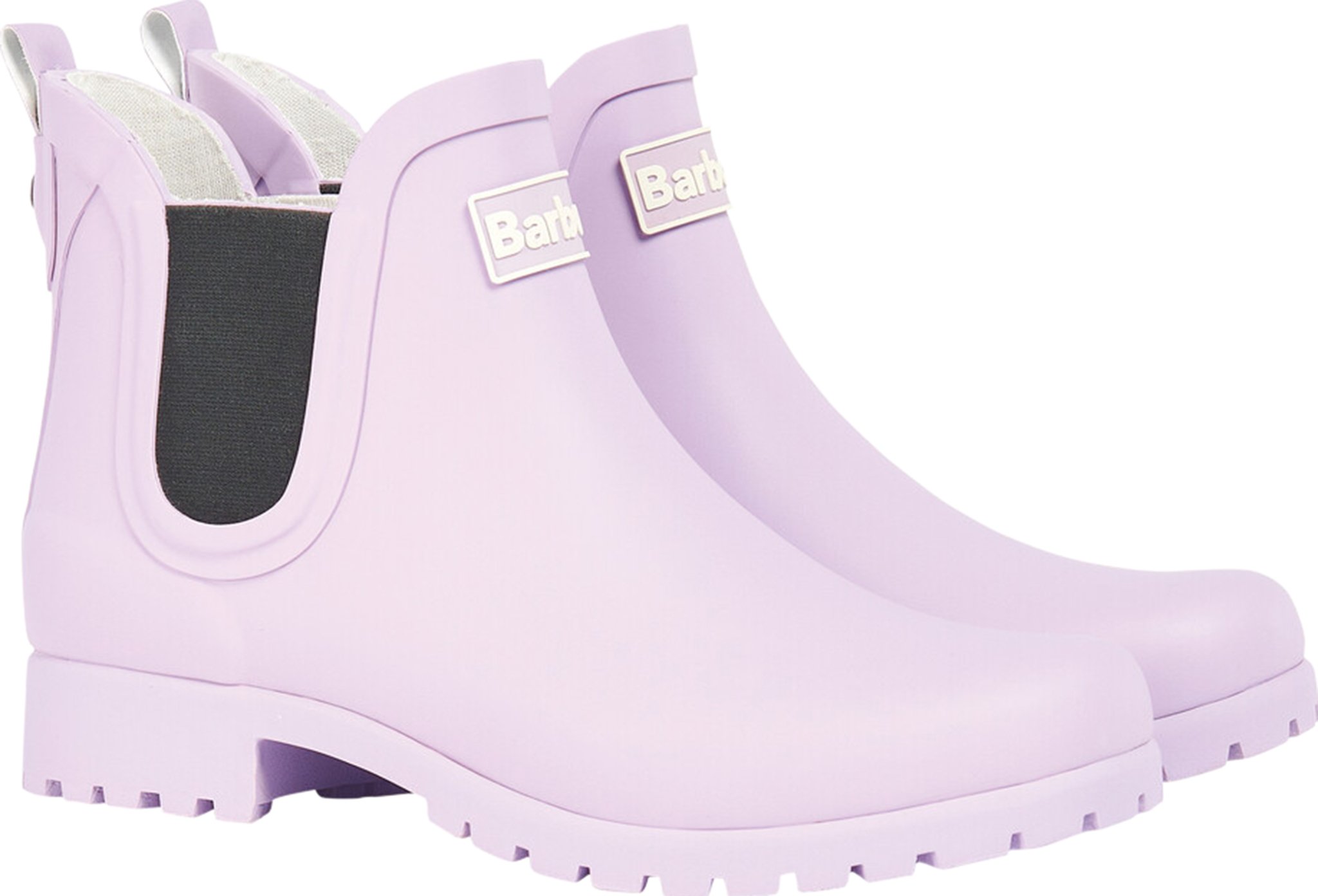 Barbour boots purple online