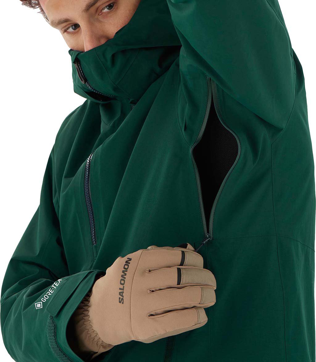 Salomon Gravity Gore-Tex Anorak Insulated Hooded Jacket