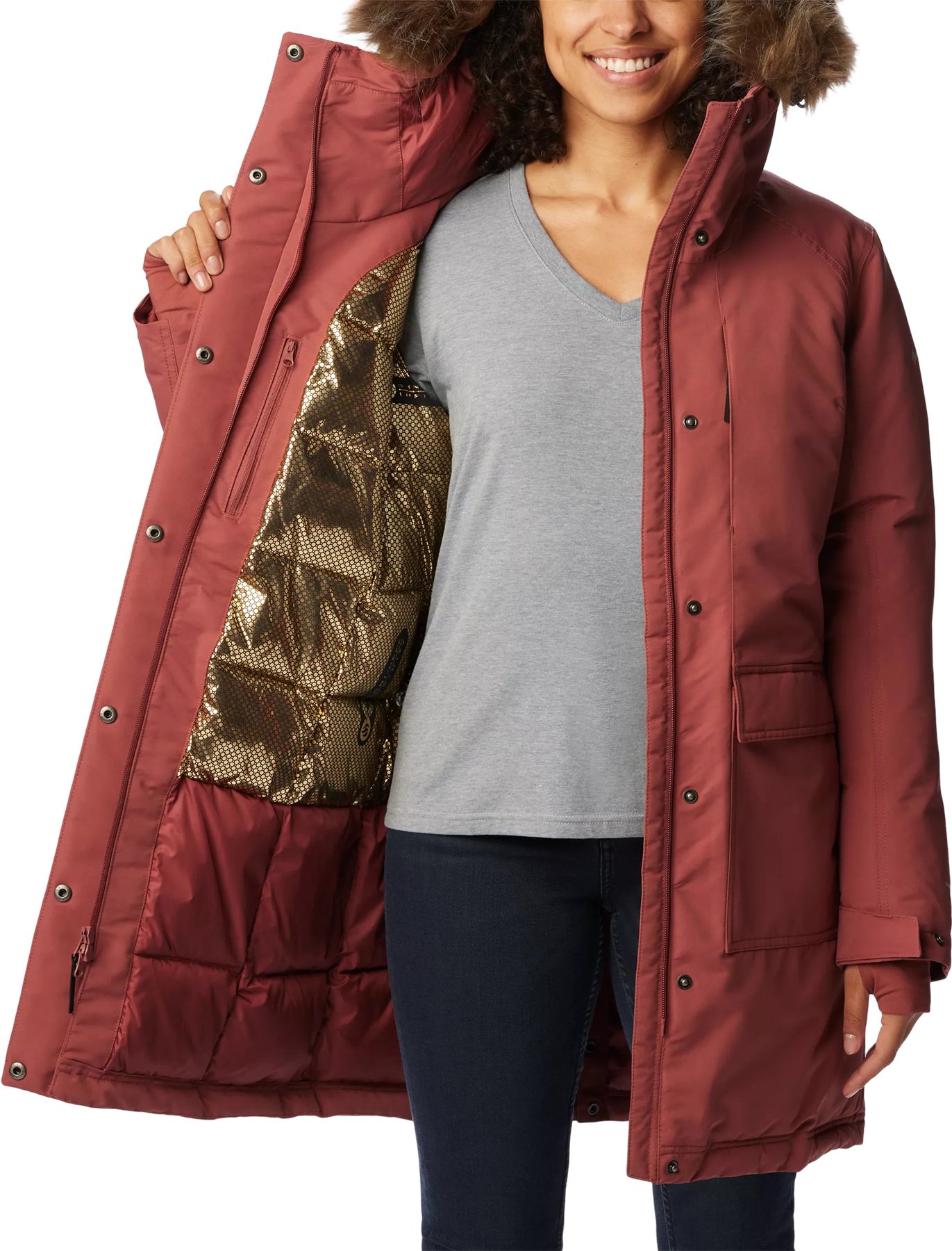 Columbia women's hawks prairie jacket best sale