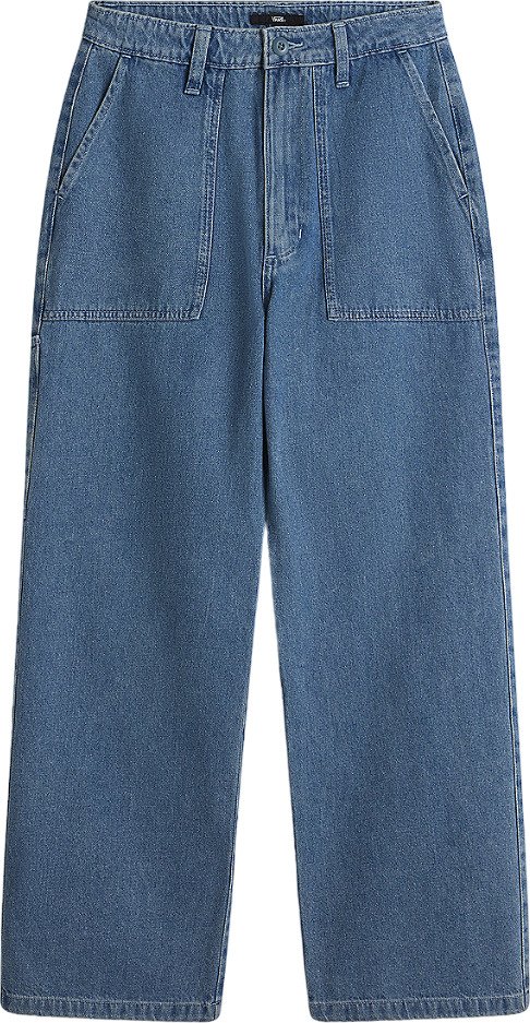 【BAON】[unisex] Ralb Carpenter Rivet Bermuda Denim Pants Raucohouse