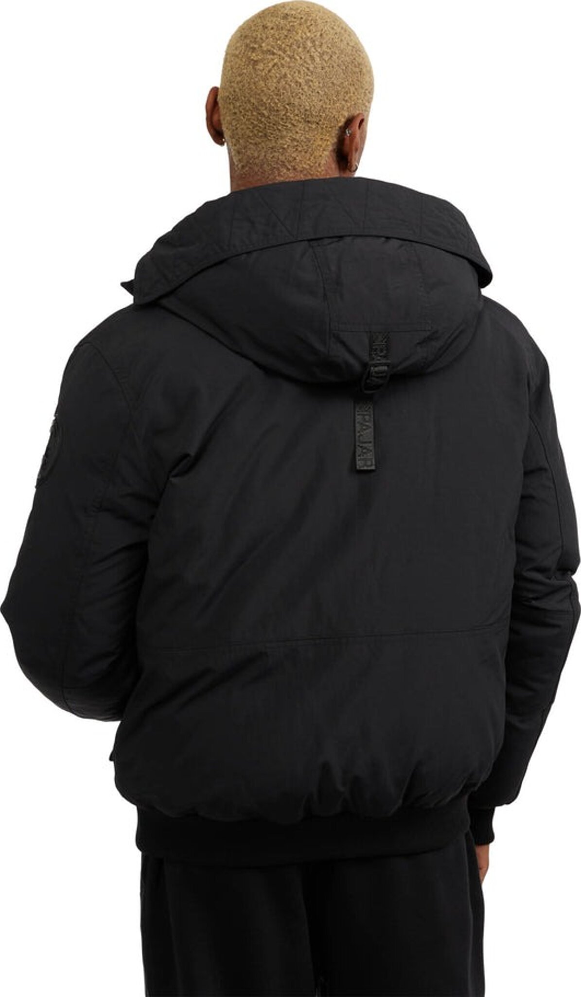 ジャケット・アウター ASTRO FUR BOMBER JACKET BLACK ASTRO FUR BOMBER JACKET BLACK – NO/FAITH STUDIOS