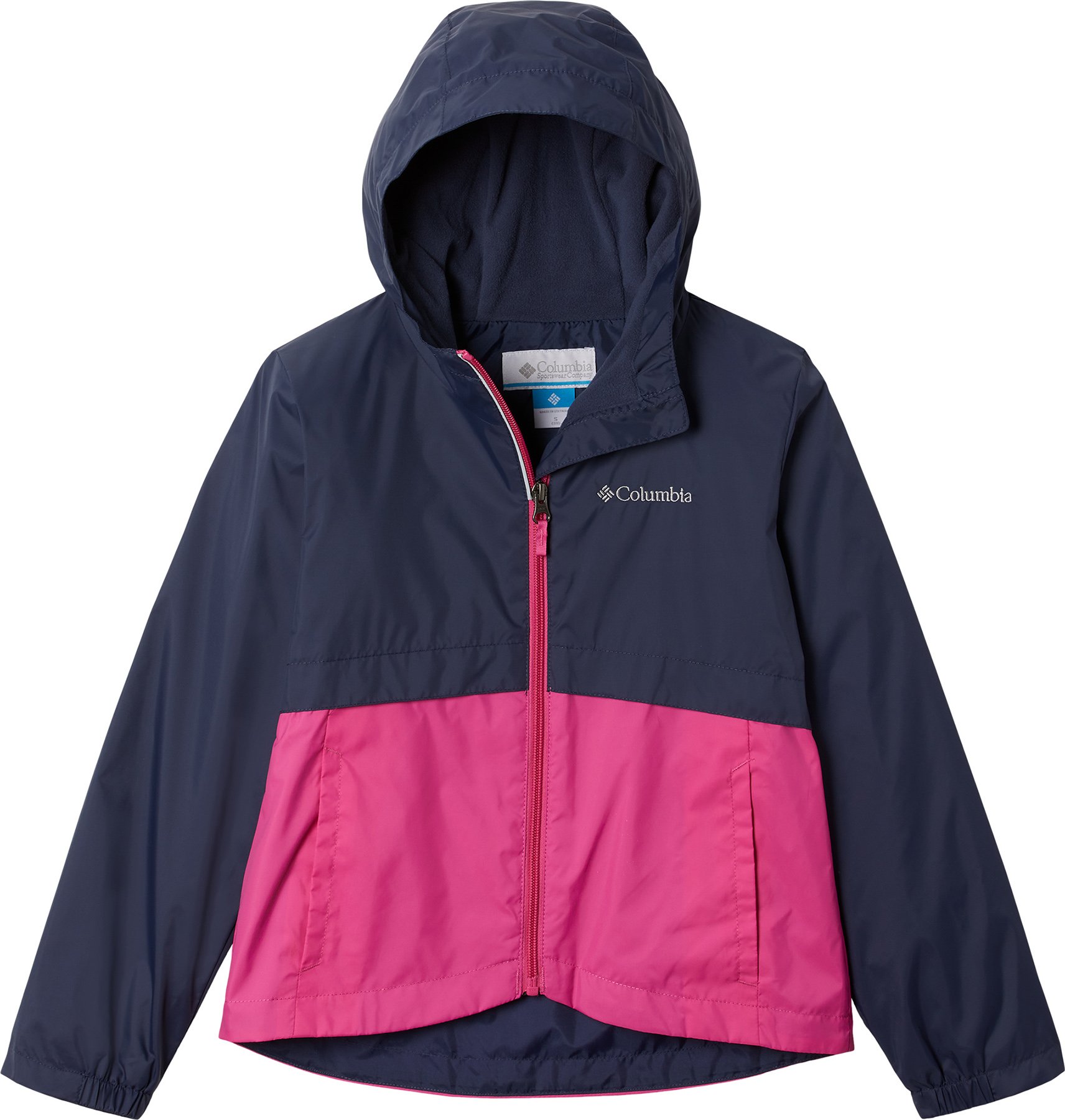 Columbia Rain Zilla Jacket Girls Nocturnal Pink Ice L