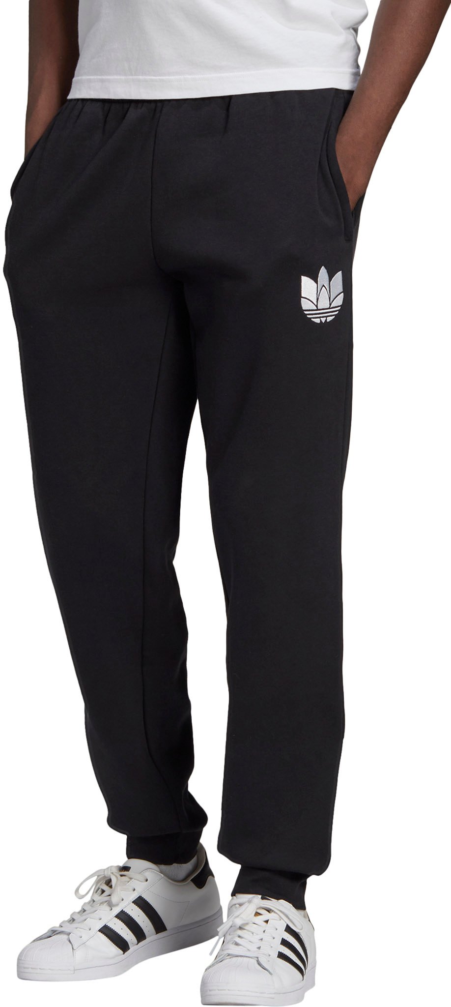 Track Pants 3d Trefoil Graphic Sweatpants Adidas Adicolor