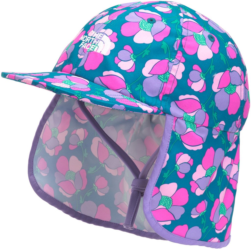 The North Face Infant Girls Baby Sun Bucket Hat Pink Purple One