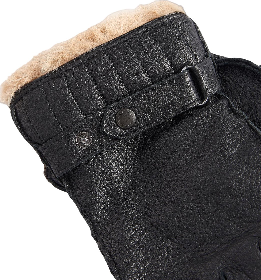 Barbour gloves mens leather online