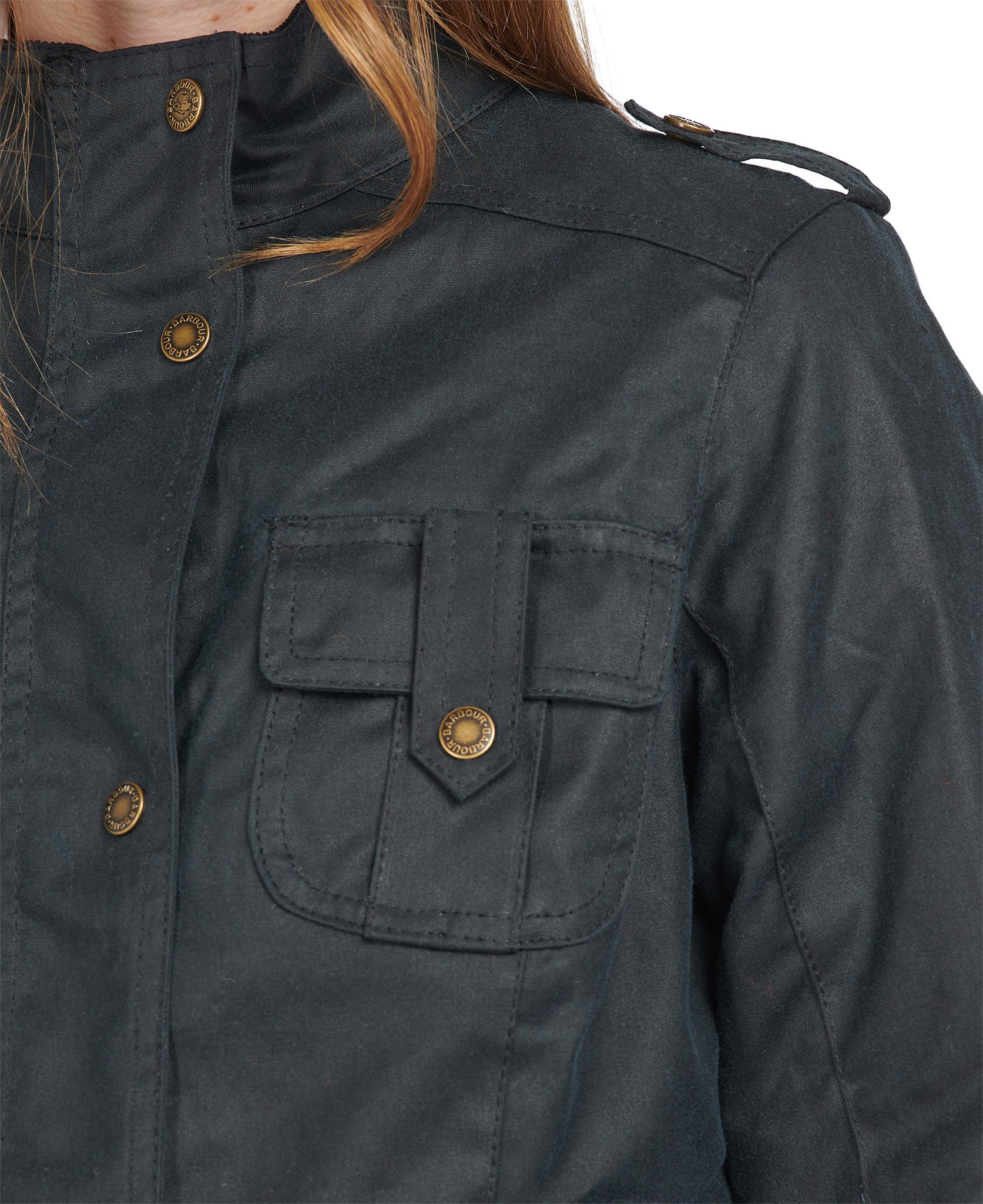 Barbour waxed defense jacket on sale