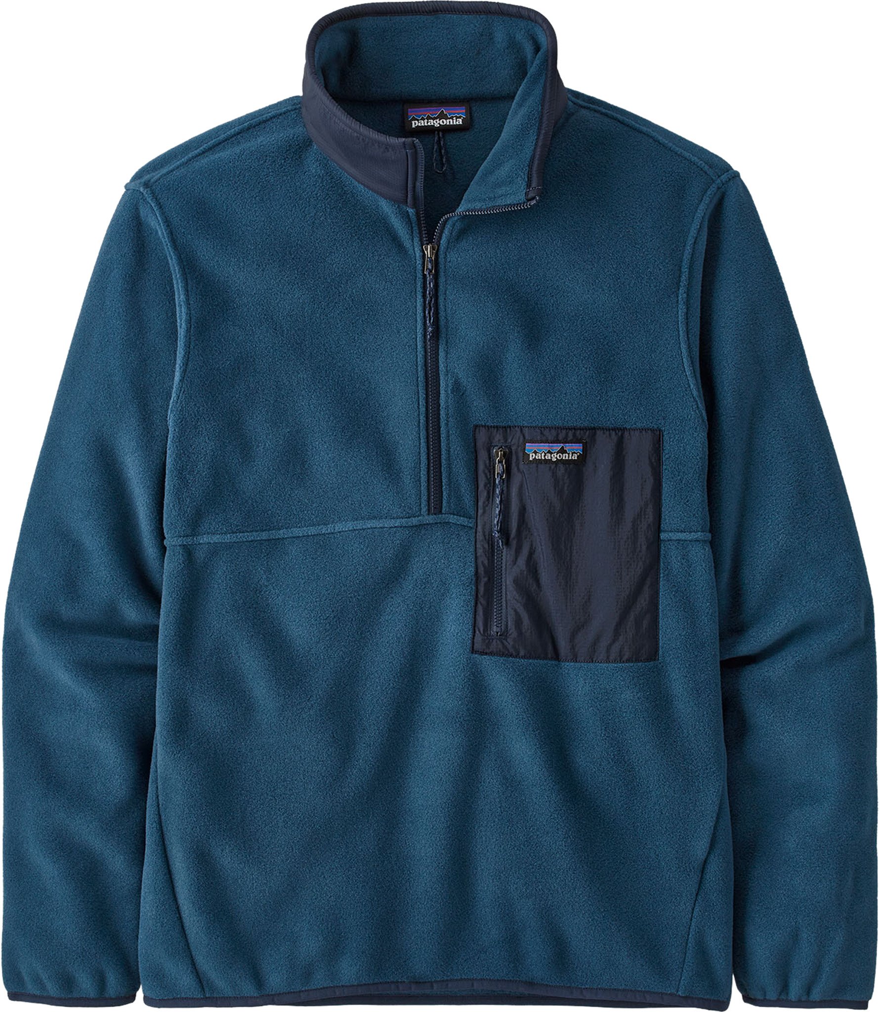 Men s Microdini 1 2 Zip Fleece Pullover Tidepool Blue XS