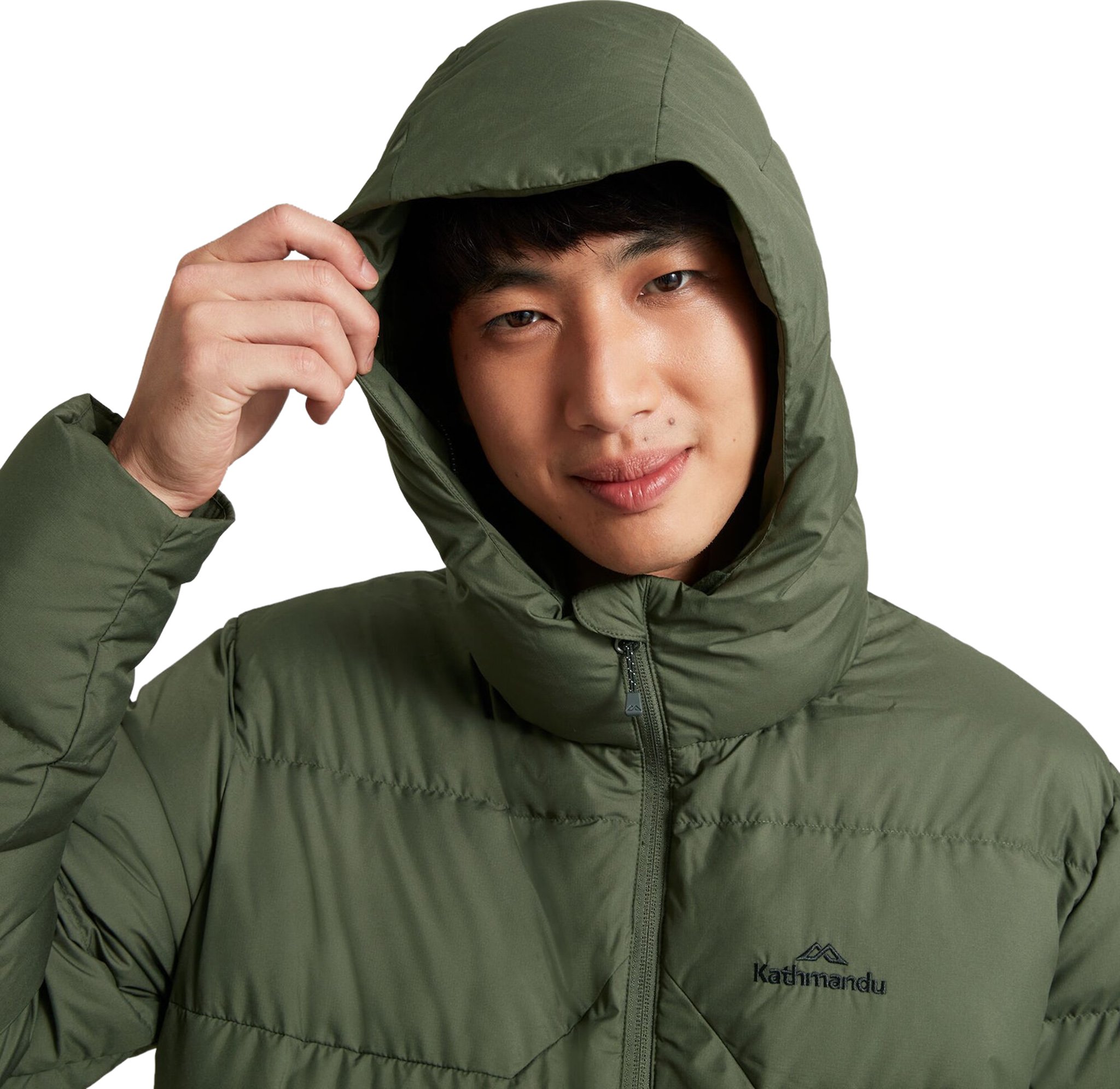 Kathmandu green puffer jacket hotsell