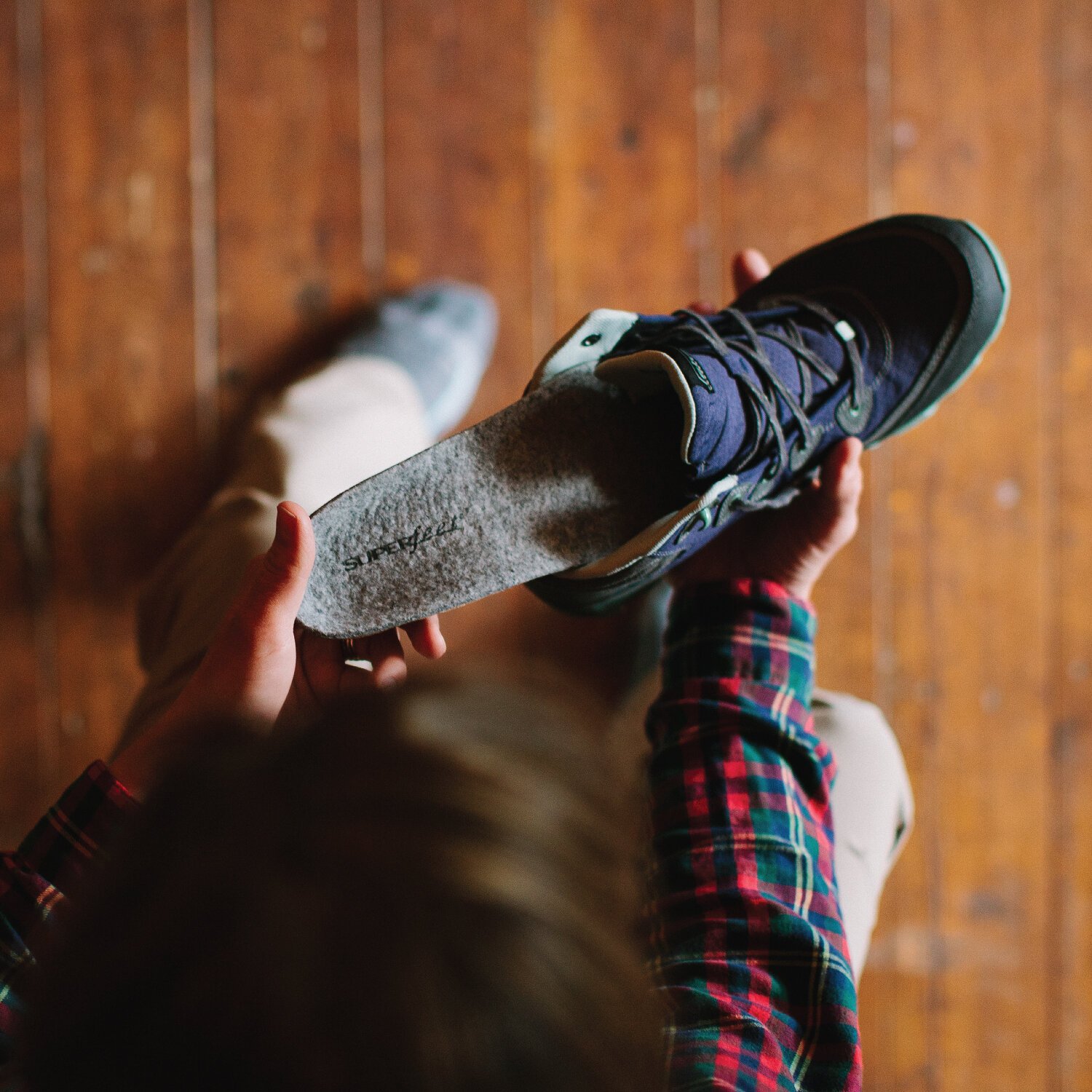 Superfeet Designed Comfort Merino Grey Footbed Unisex The Last