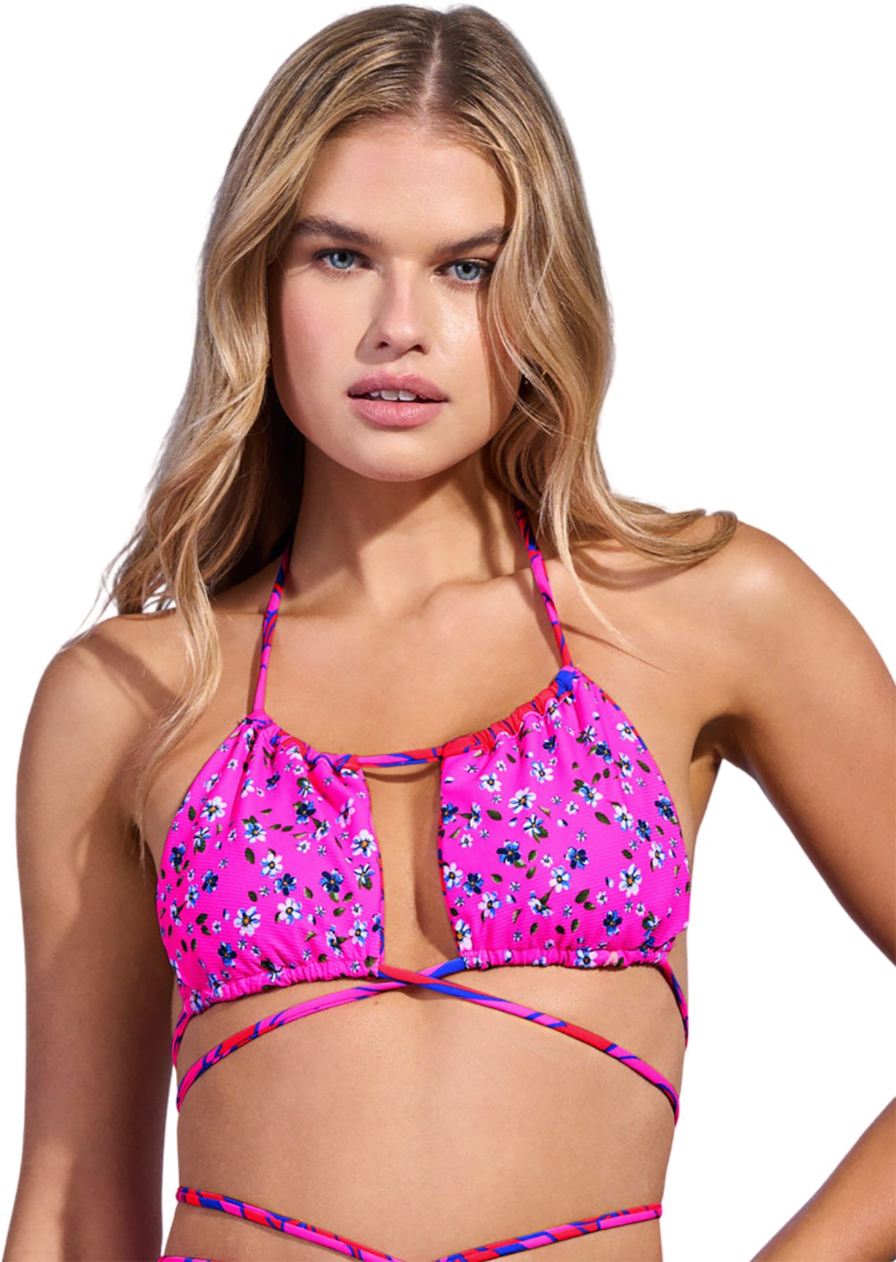 Maaji Sara Spiral Sliding Triangle Bikini Top - Women's
