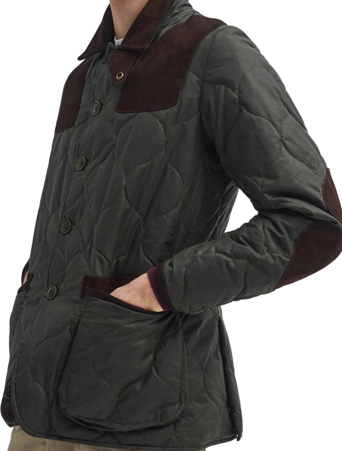 Barbour Barbour x TO KI TO Sporting Quilted Waxed Jacket