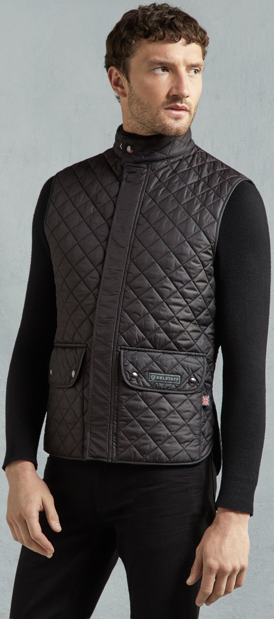 Belstaff quilted vest best sale