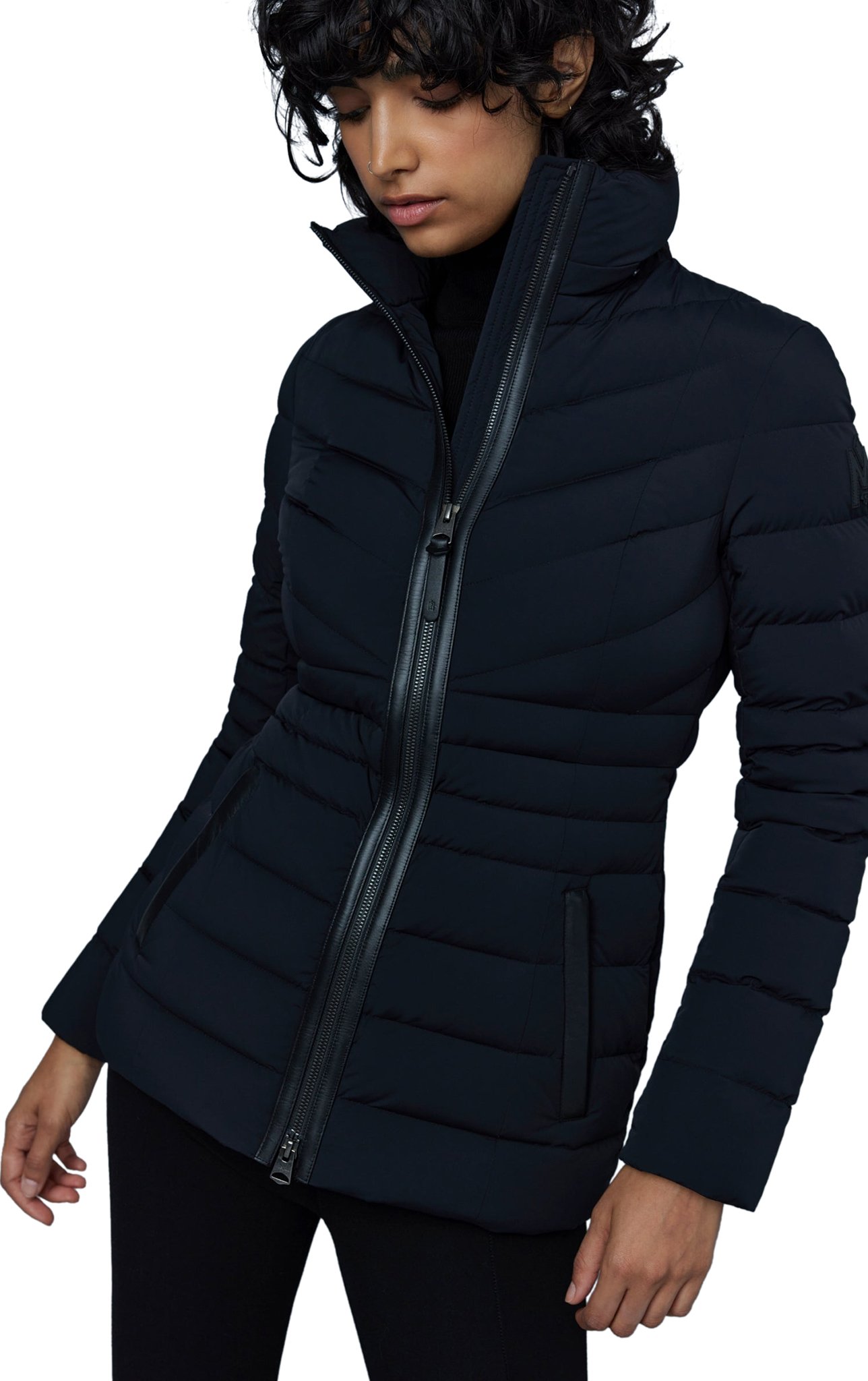 Mackage Patsy-F Agile 360 Down Jacket with Fox Fur Collar