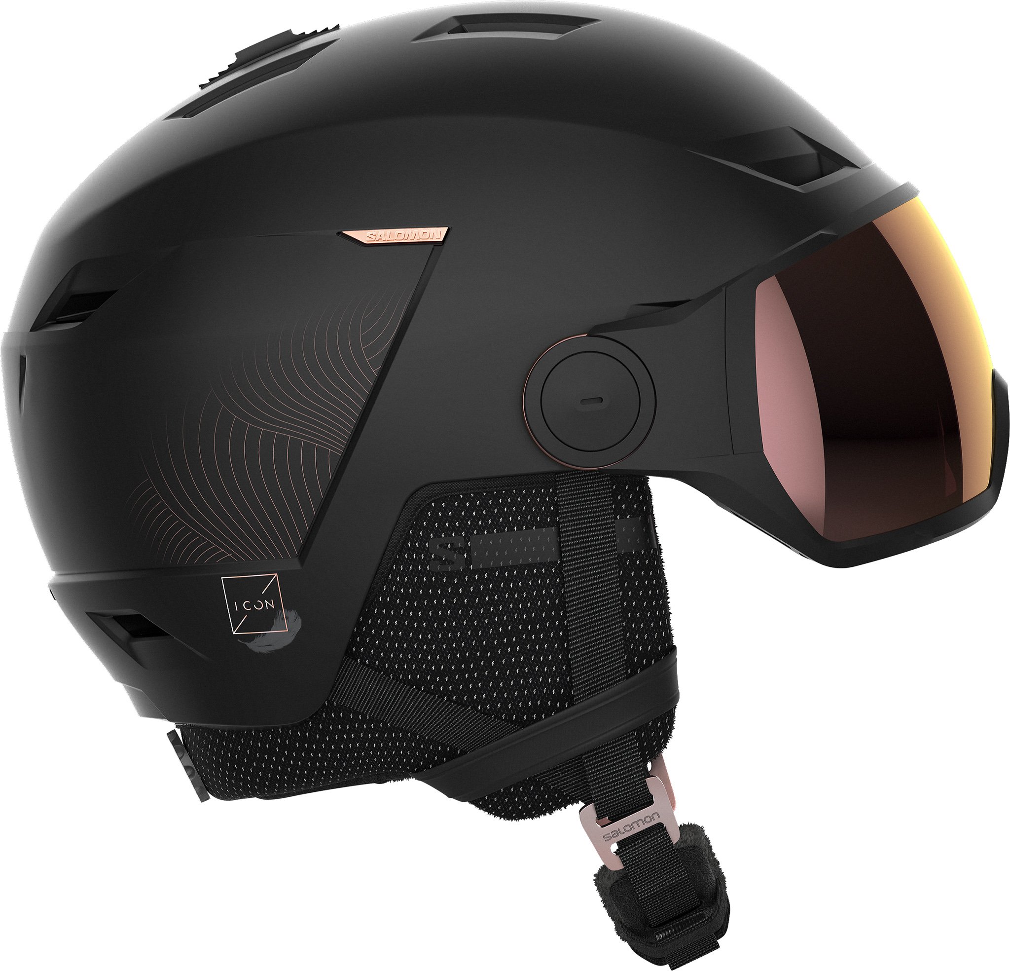 Salomon Icon LT Visor Helmet - Women's | The Last Hunt Salomon Icon LT Visor Helmet - Women's | The Last Hunt