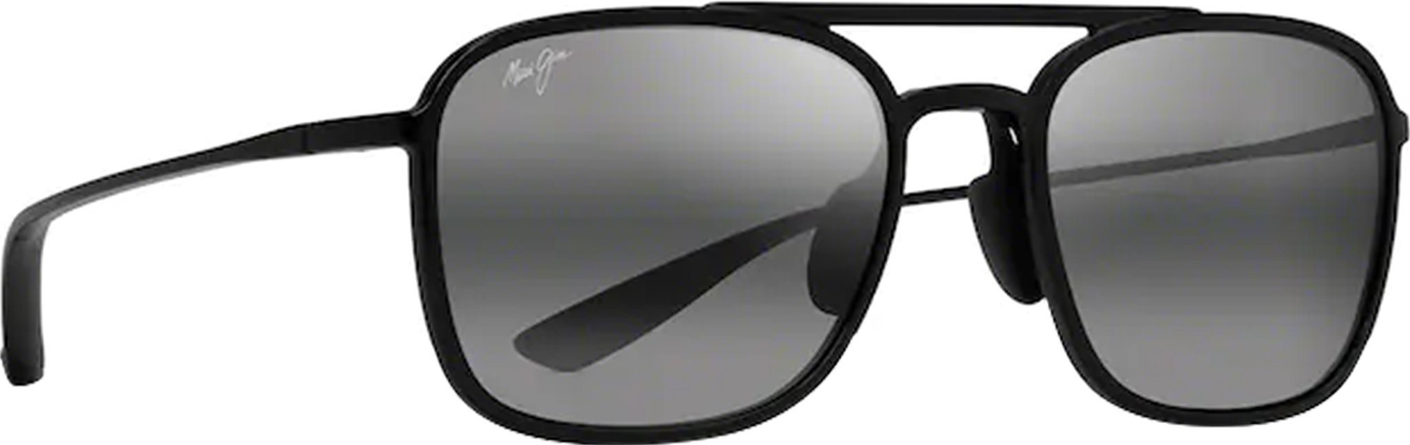 Maui Jim Olowalu 526-02 Black & Gunmetal Polarized Sunglasses