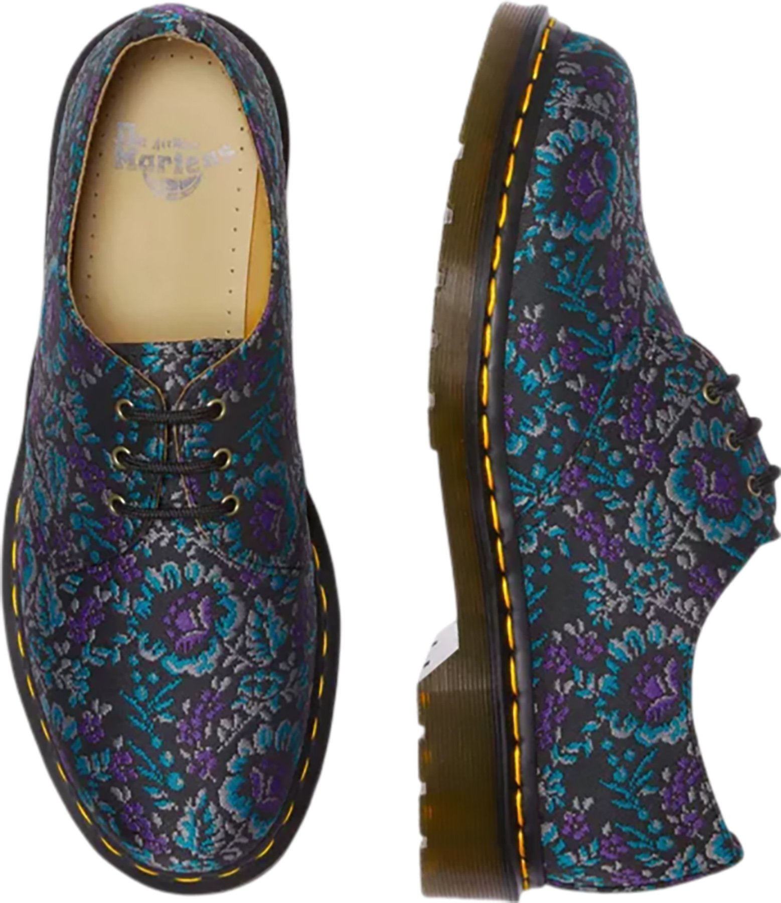 Dr. Martens 1461 Floral Jacquard Oxford Shoes - Unisex | The