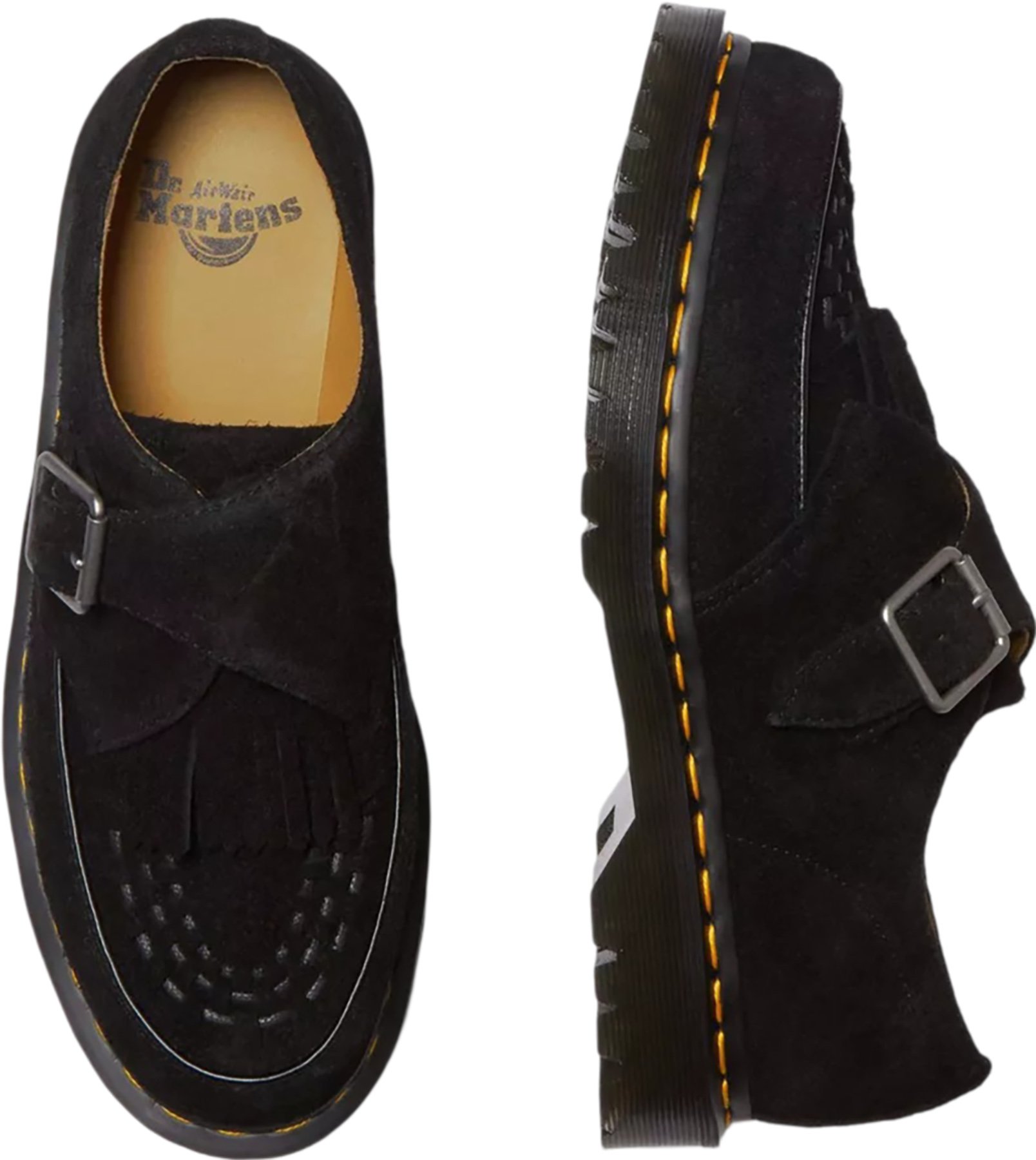靴 Dr.martens Ramsey Kiltie 27cm Dr. Martens Ramsey Suede Kiltie Buckle Creepers Shoes