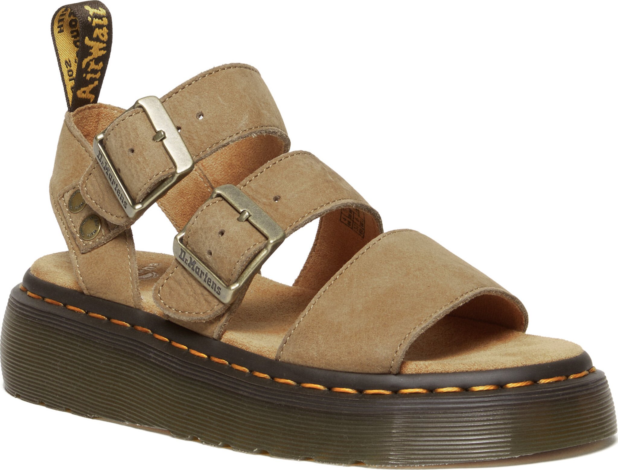 Dr. Martens Gryphon Quad Leather Platform Sandals Women s The Last Hunt