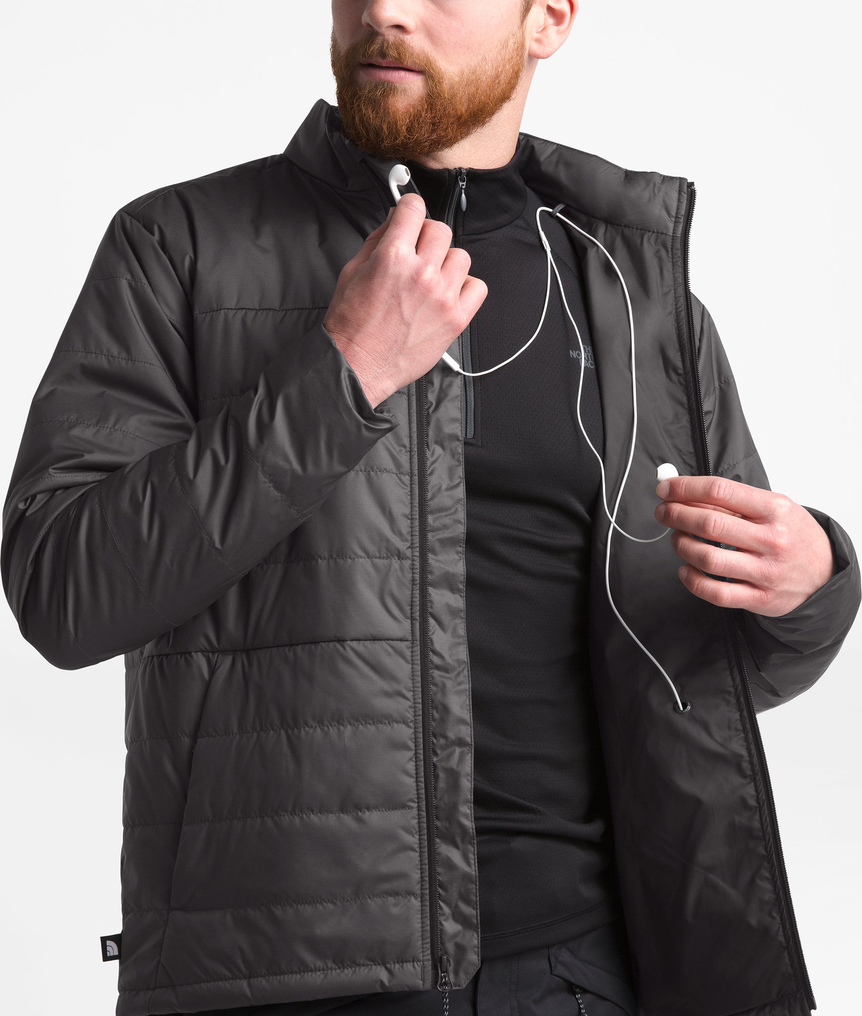 North face men's bombay jacket black on sale