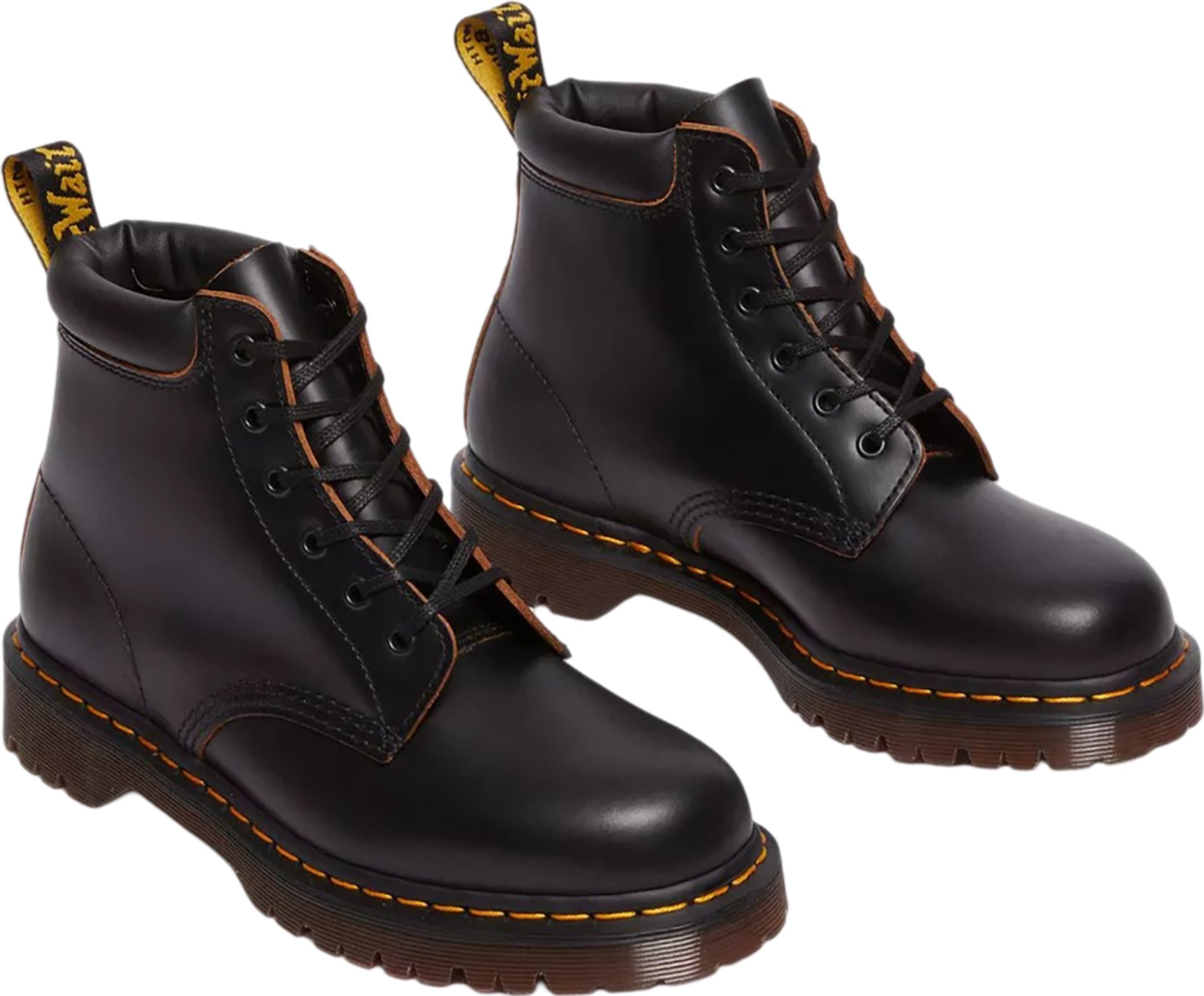 Martens 939 Vintage Smooth Leather Lace Up Boots Unisex