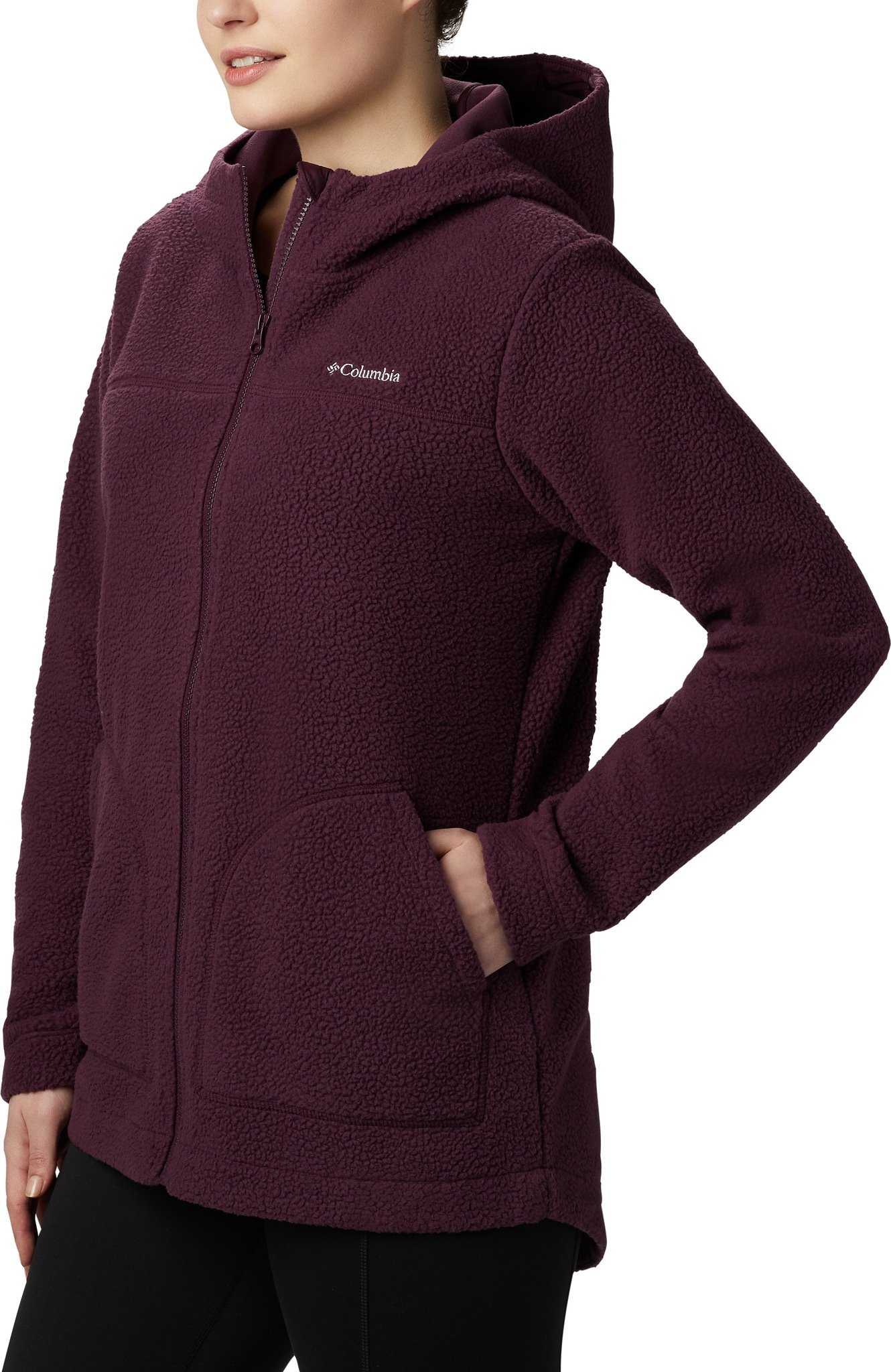 Columbia Canyon Point Hooded Sherpa Full Zip Women s The Last Hunt