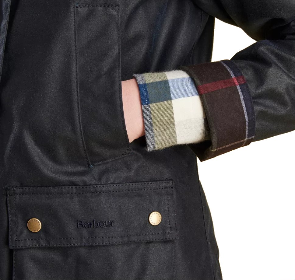 Barbour women's acorn wax jacket online