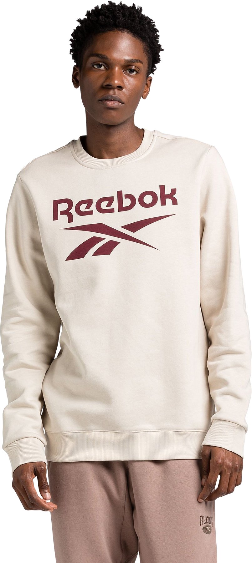 Reebok Reebok Identity Fleece Stacked Logo Sweatshirt Men s The Last Hunt