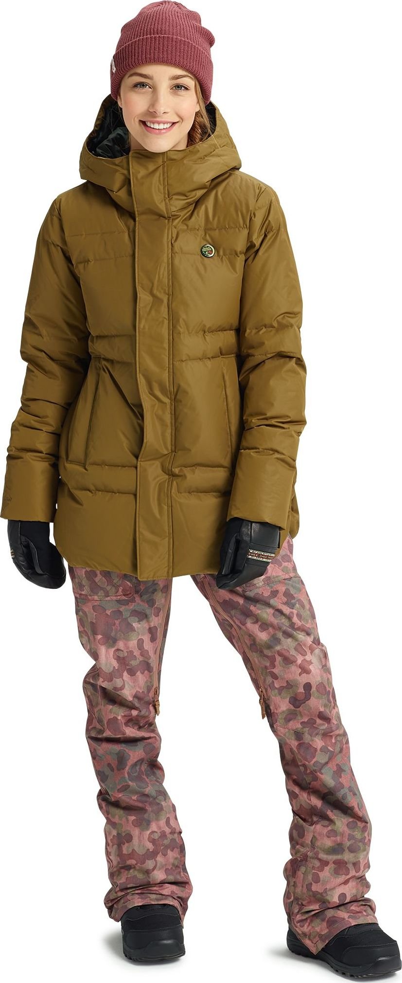 Burton fashion mora moss down jacket