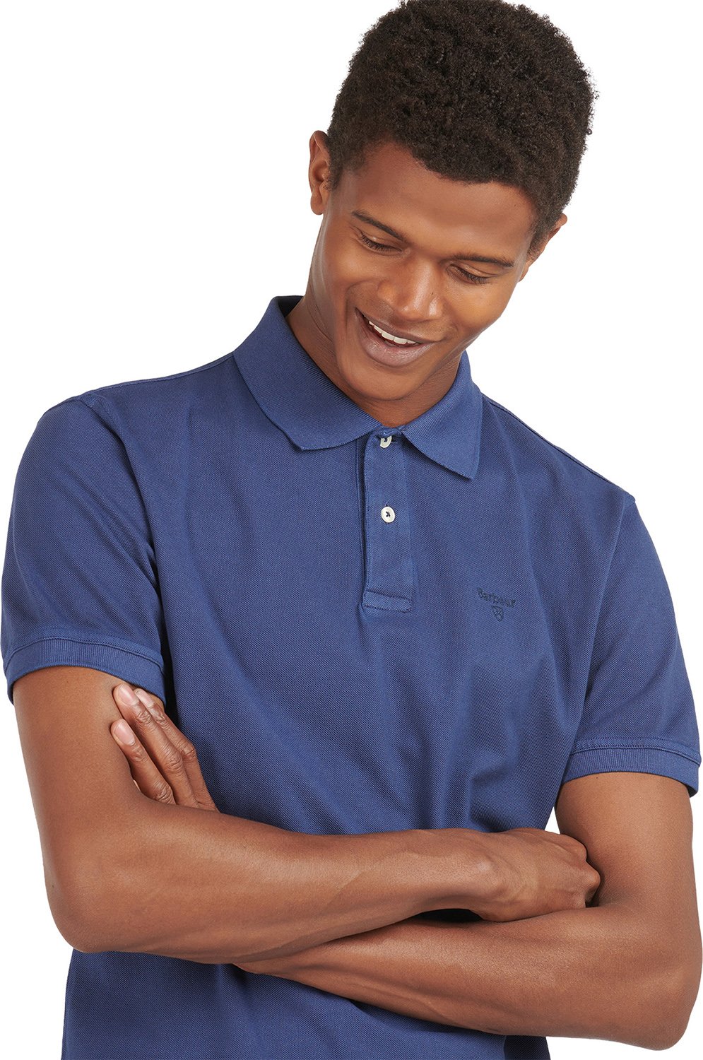 Barbour washed sports polo shirt online