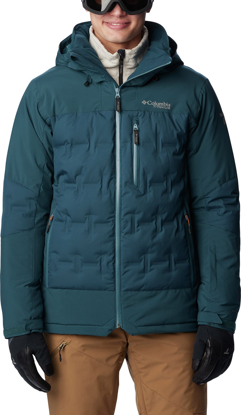 Columbia wild card down jacket review on sale