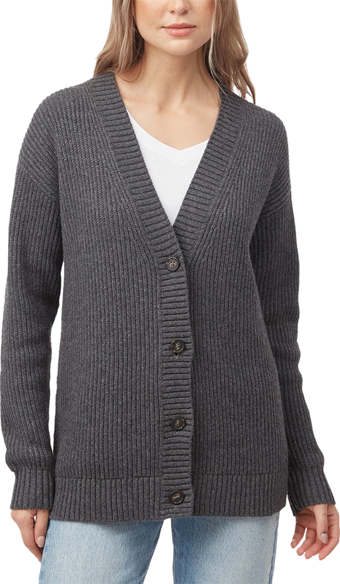 tentree Oversized Button Cardigan Women's The Last Hunt
