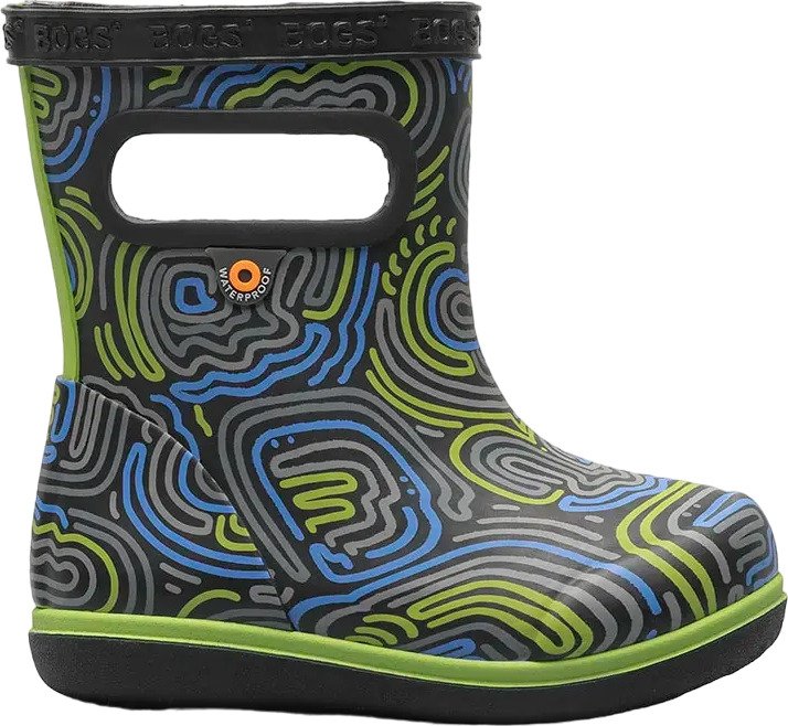 Bogs Skipper II Cloud Geo Rain Boots Kids The Last Hunt