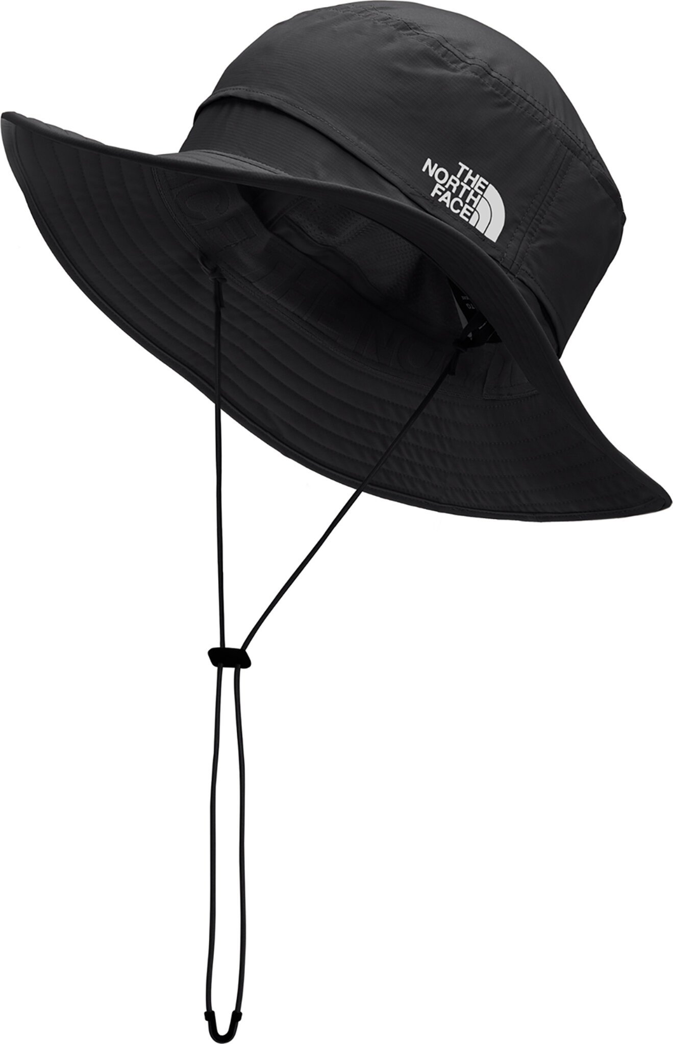 The North Face Bucket Hat Men Sz L/XL Black Horizon Breeze Brimmer UPF 40+  -New