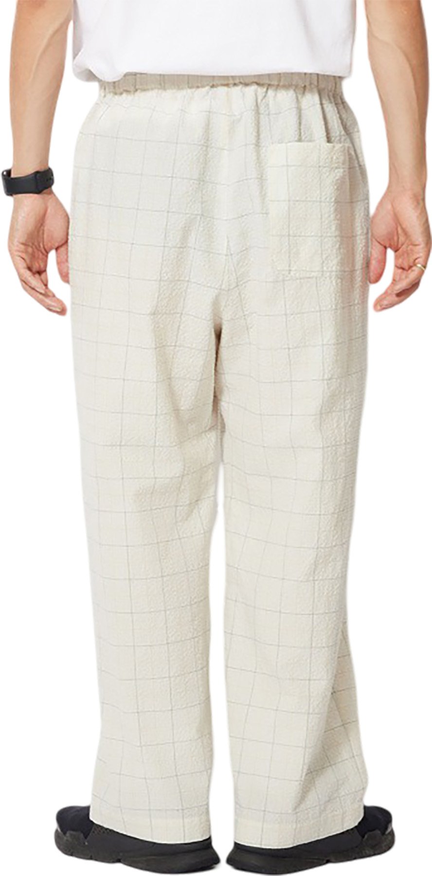 SNOW PEAK CO/PE WASHER CHECK PANT - ECRU – Pickings and Parry