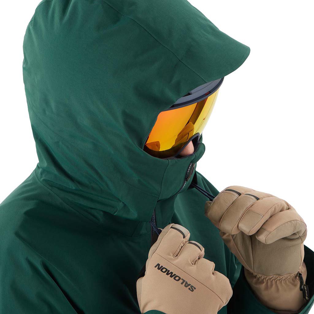 Salomon Gravity Gore-Tex Anorak Insulated Hooded Jacket