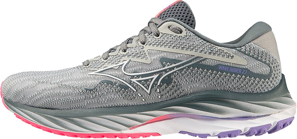 Mizuno Wave Rider 27 Women s Pearl Blue White B 9