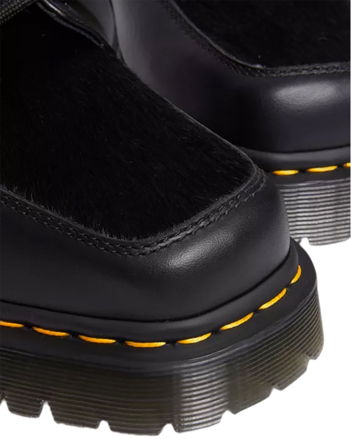 Dr. Martens 5-Eye Bex Square Toe Hair-On & Leather Shoes