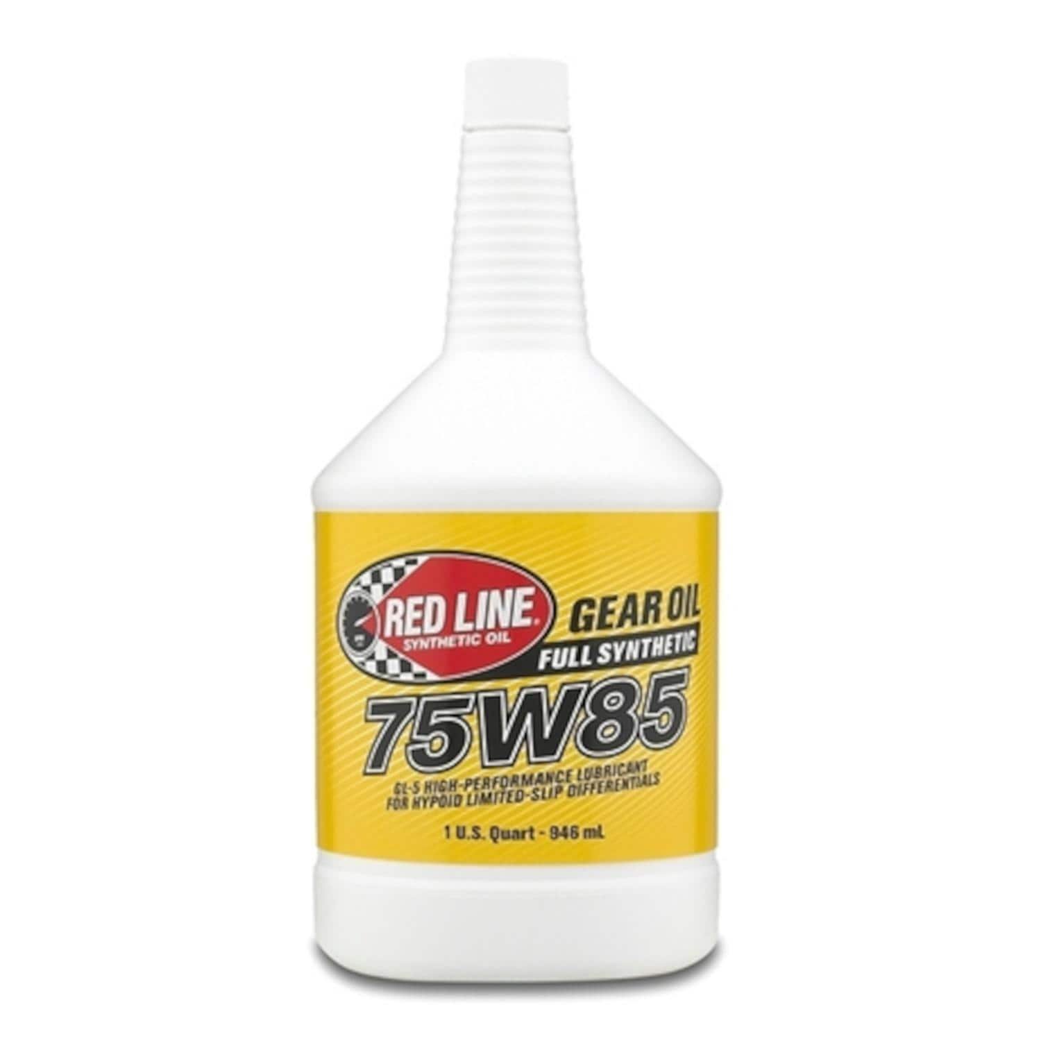 Red Line 75W85 Full Synthetic GL-5 Gear Oil 1 qt