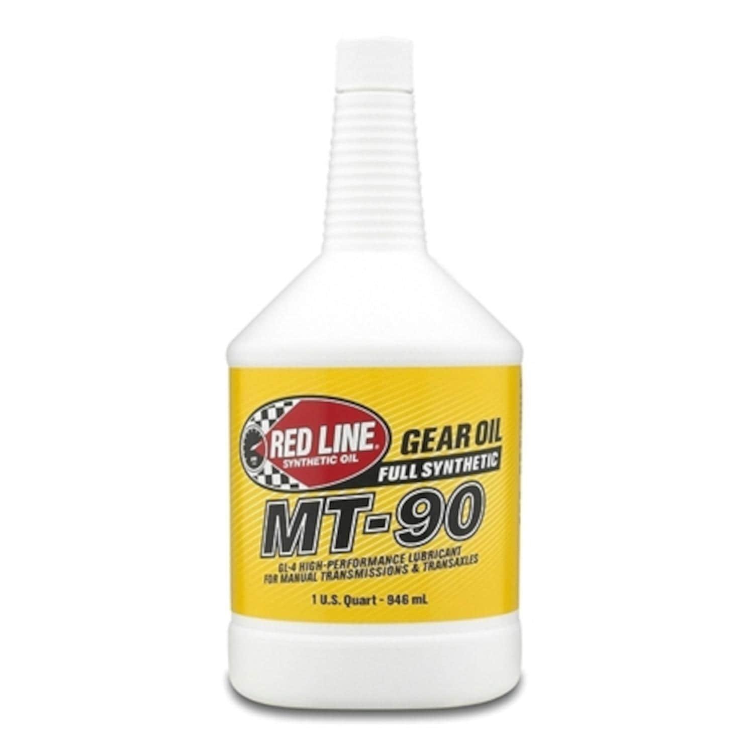 Red Line MT-90 75W90 Full Synthetic GL-4 Gear Oil 1 Quart