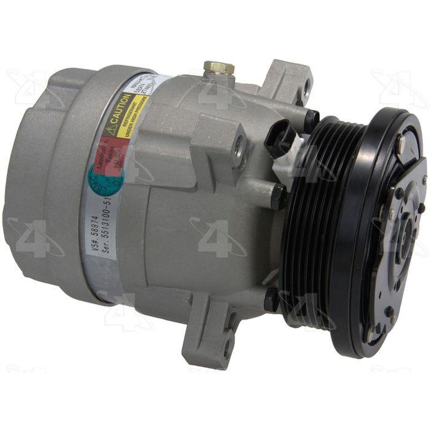 Four Seasons New A/C Compressor with Clutch 58974
