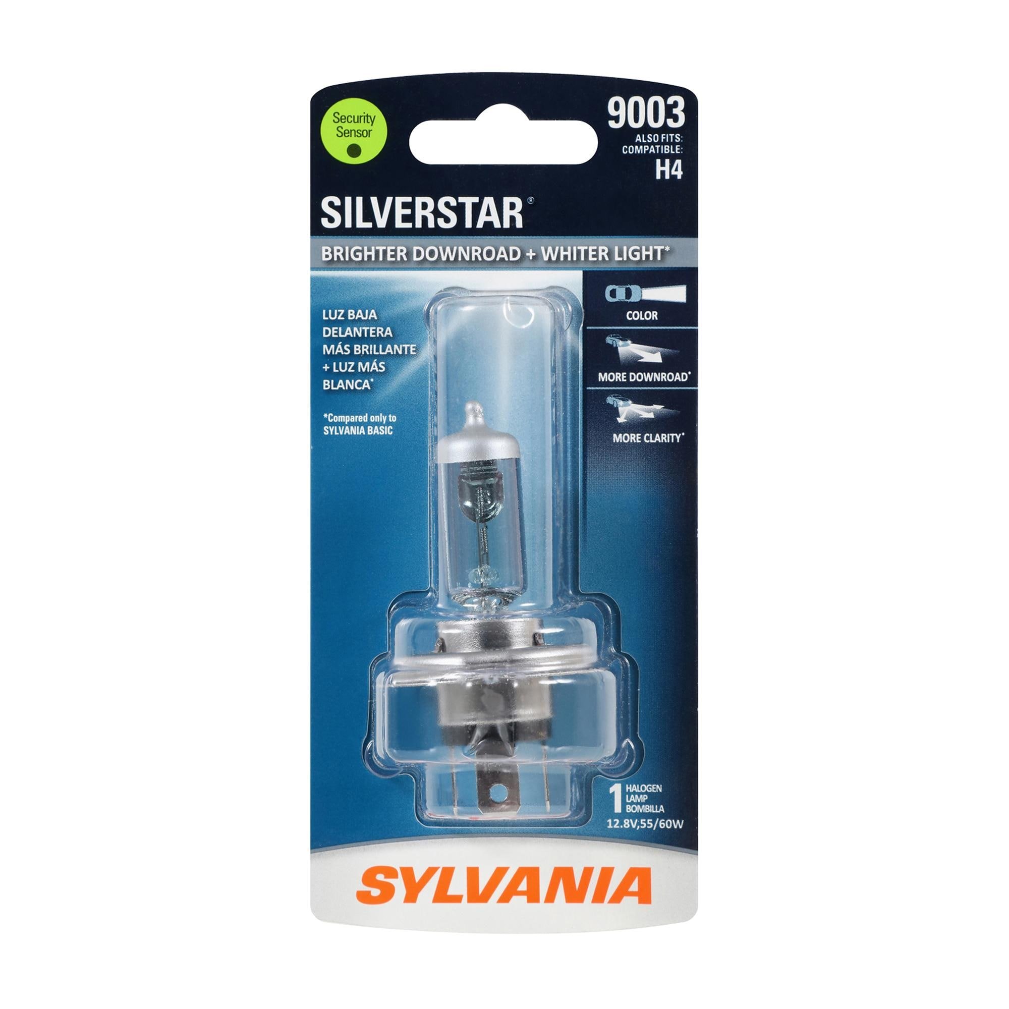 SilverStar Headlight and Fog Light Bulb 9003ST