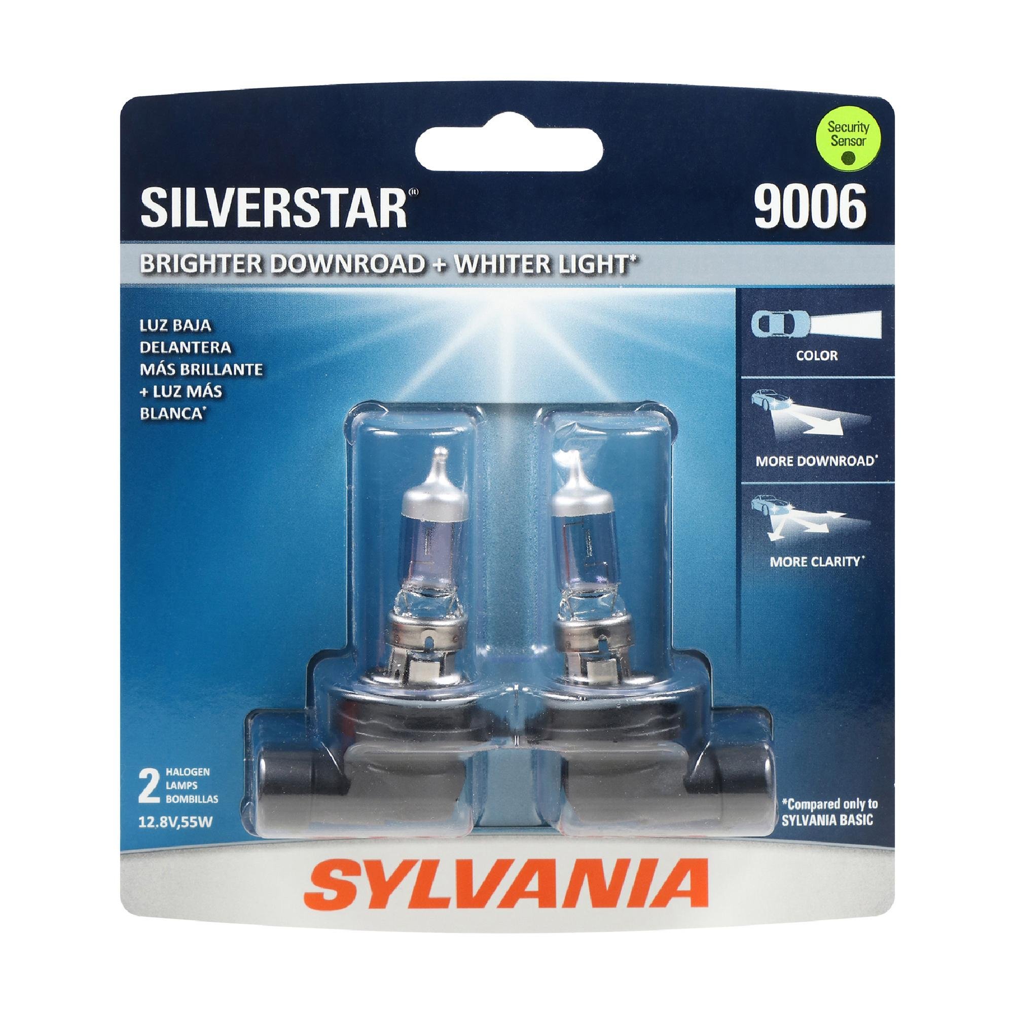 SilverStar Headlight and Fog Light Bulb 9006ST-2
