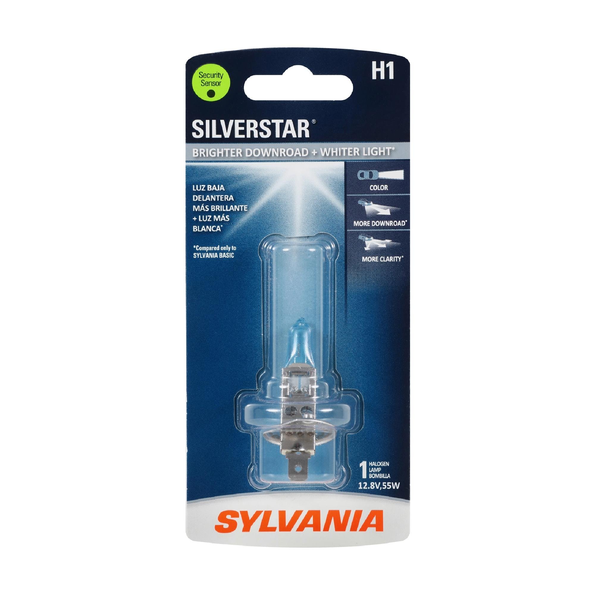 SilverStar Headlight and Fog Light Bulb H1ST