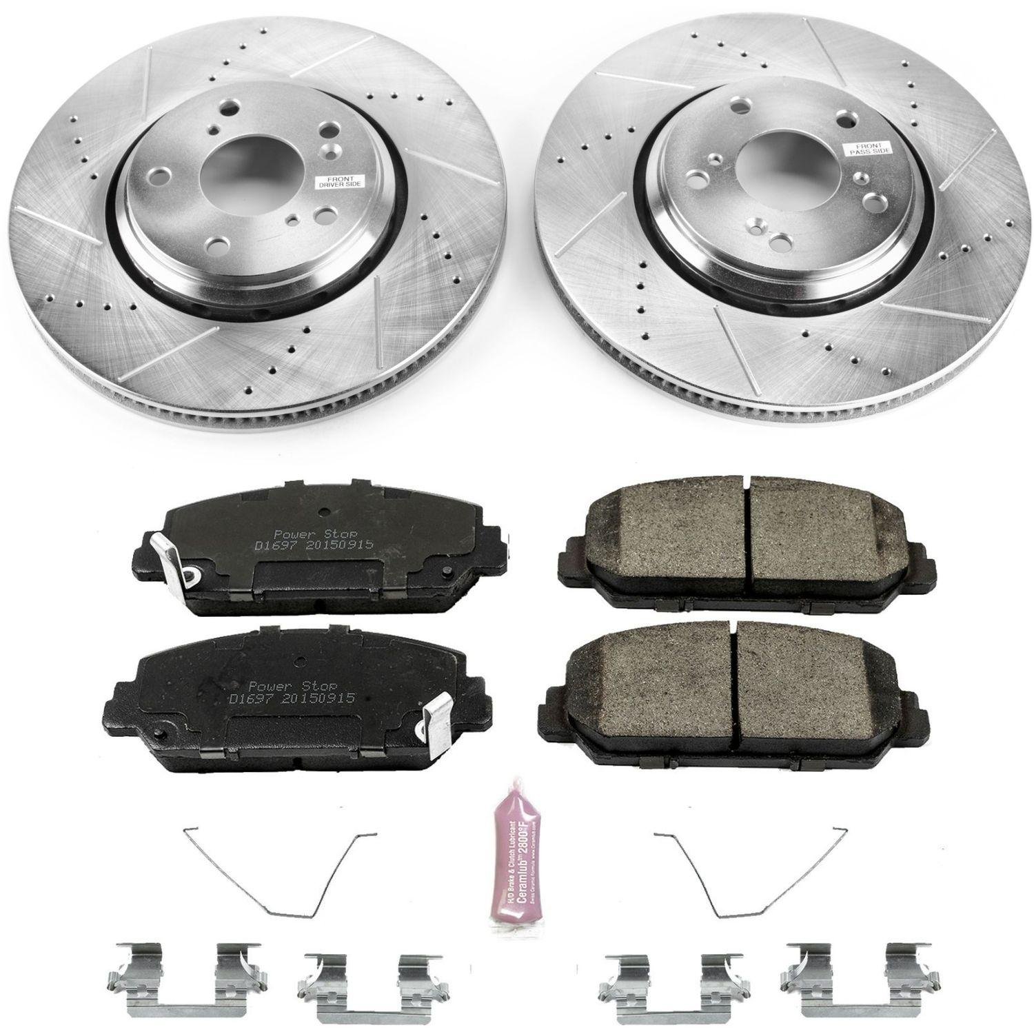 PowerStop Performance Brake Pads / Rotors Kit K7347