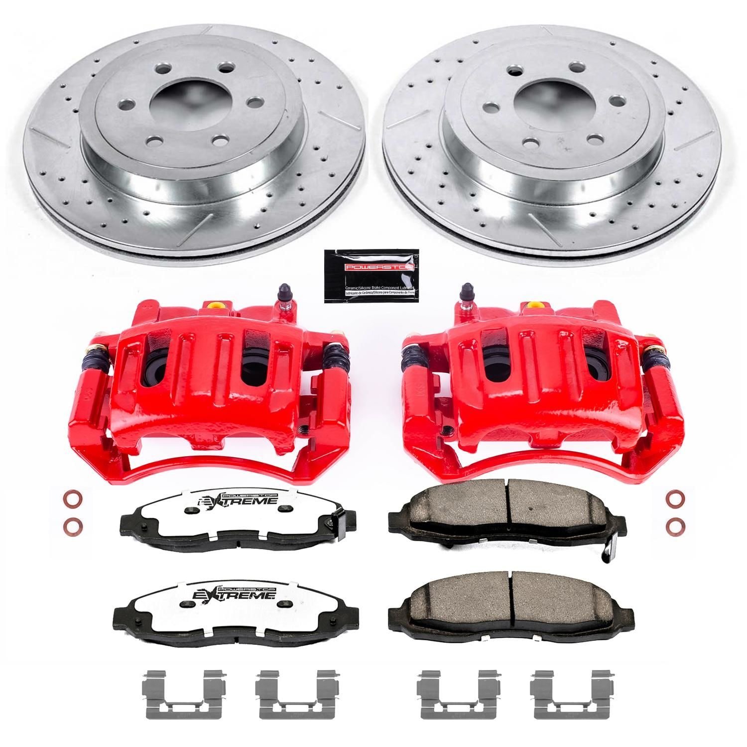 PowerStop Performance Brake Pads / Rotors Kit KC2187-36
