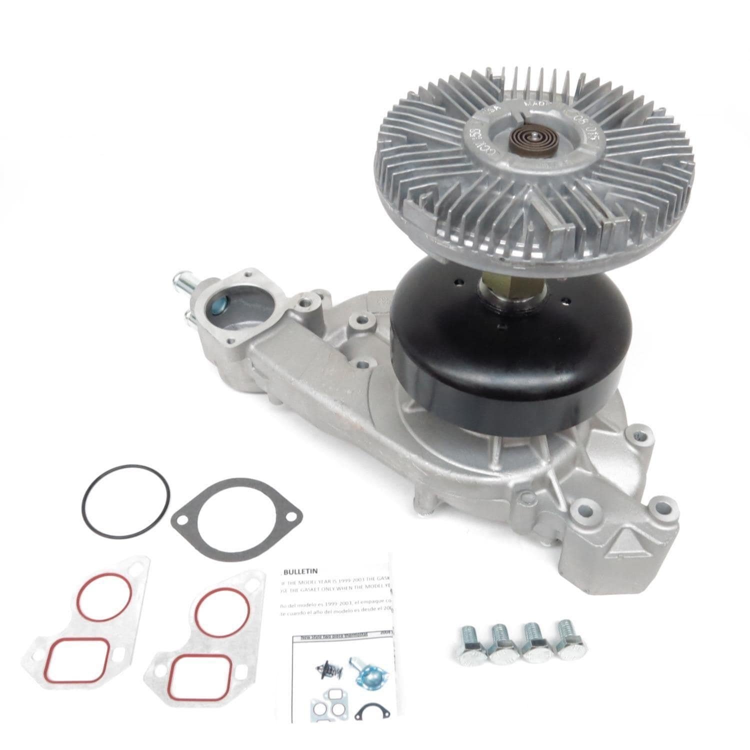 Duralast Engine Water Pump with Fan Clutch MCK1007
